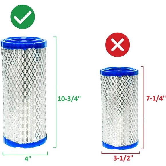 Raisman Air Filter & Pre Filter For Kohler 25 083 01-S 25 083 04-S Kawasaki - Picture 2 of 3